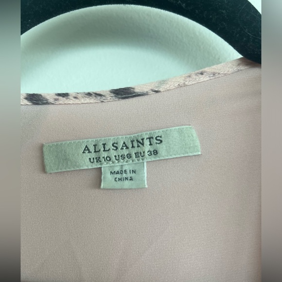 AllSaints wrap dress - Picture 3 of 4